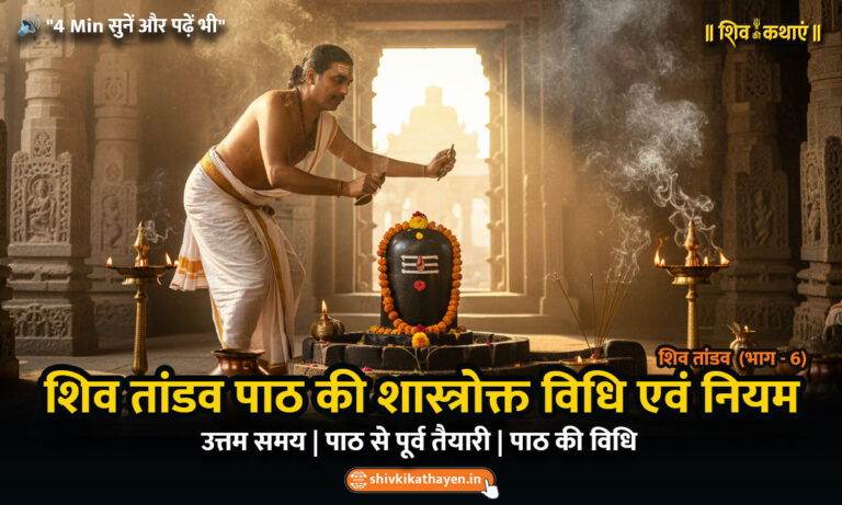 शिव तांडव स्तोत्र के पाठ के लिए शास्त्रोक्त पूजा विधि और सामग्री | Correct puja setup (samagri) for Shiv Tandav Stotram path vidhi